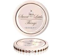 Coperchi di ricambio da 82 mm per sottaceti e barattoli più grandi/multiuso (coperchio avvitabile) (Brown Sweet Little Things, 10)