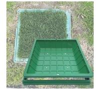 Coperchi e telai for tombini rotondi/quadrati in resina,copertura invisibile for bacini fognari,coperchio for fosse settiche for parchi e scuole di facile manutenzione(Square 60 * 60CM/23.6 * 23.6IN)