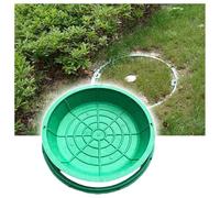 Coperchi e telai for tombini rotondi/quadrati in resina,copertura invisibile for bacini fognari,coperchio for fosse settiche for parchi e scuole di facile manutenzione(Round 90 * 90CM/35.4 * 35.4IN)