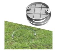 Coperchi e telai per pozzetti incassati, Chiusino e telaio in acciaio inossidabile, coperchio for fossa settica rotondo da incasso(Diameter 800mm)