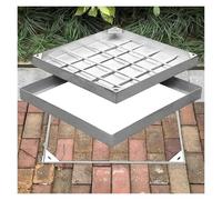 Coperchi e telai per pozzetti incassati, Chiusino interno da incasso sigillato con camera di ispezione fognaria dal design invisibile(900x600mm/35.4x23.6in)