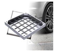 Coperchi e telai per pozzetti incassati, Copertura invisibile for bacino di scarico delle acque luride dal design ad incasso, ideale for la pavimentazione del vialetto esterno(900x600mm/35.4x23.6in)