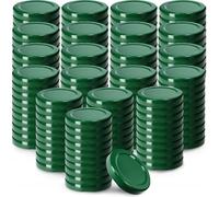 Coperchi filettati KADAX fi53 mm, per barattoli, 200 pezzi, verde