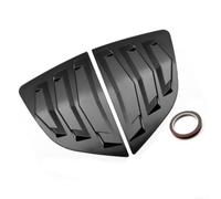 Coperchi Finestrino ABS Neri per Honda Fit 2014-2018(Black) | Adattamento perfetto, plastica ABS , colore nero opaco, installazione rapida attrezzi, migliora estetica auto