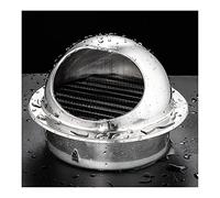 Coperchi for prese d'aria for pareti esterne, griglia con feritoie, coperture for griglie di ventilazione Presa rotonda in metallo