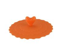 Coperchi in silicone,Coperchi in silicone infrangibile e riutilizzabile per tazze con clip d'amore - per tazze in e coperchi per calde antipolvere, chiusura ermetica per viaggi