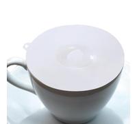Coperchi in silicone | Coperchi per tazze trasparenti riutilizzabili a prova di perdite | Coperture antipolvere per tazze da caffè, copri per bevande calde e fredde