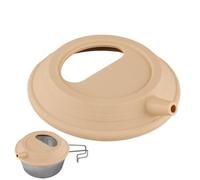 Coperchi in silicone - coperchio da cucina infiltrato a mano, coperchio ciotola in silicone per uso domestico, coperchio riutilizzabile di calore per tazza, piatto