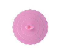 Coperchi in silicone | Coperture per tazze ermetiche infrangibili e riutilizzabili con clip d'amore | Coperchi in silicone riutilizzabili infrangibili per tazze da tè, teiere, escursionismo, ca