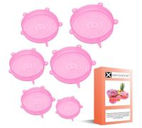 Coperchi in silicone estensibile multifunzionale Innovazione nella conservazione degli alimenti Senza BPA Resistente alla lavastoviglie ecologico