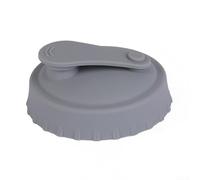 Coperchi in silicone morbido per sigillare lattine di birra e cola, previene efficacemente perdite e fuoriuscite (grigio)