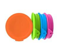 Coperchi in silicone per barattoli, 4 pezzi, a prova di perdite | Dry Goods - Copertura per barattoli per proprietari di case, collezionisti, genitori, amanti della cucina, dispensa, casa