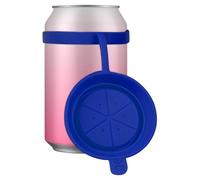 Coperchi in silicone per lattine di soda riutilizzabili, diametro 5,6 cm, coperture resistenti alle perdite per birra, succhi di frutta, soda protettori ideali per cinema, piscina, canottaggio