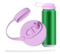 Coperchi In Silicone Per Lattine Di Soda | Tappi Con Cannuccia Per Bevande Gassate | Anti-Perdite Silicone Antipolvere per Bevande, Congelatore Armadio Frigorifero