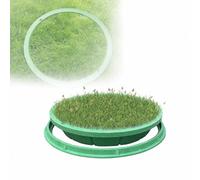 Coperchi invisibili per fosse settiche - Chiusini in resina ad alta resistenza con telaio - Coperchi durevoli per fosse settiche, ideali per giardini vialetti pavimentazioni(Round,60cm)