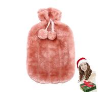 Coperchi isolati per bottiglie 'acqua calda,Copri bottiglia 'acqua calda in morbida pelliccia sintetica da 2 litri | Borraccia Softcover Per Caldo Freddo 6-8 Ore Per Tenere Al Caldo Aiuta Ad Alleviare