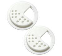 Coperchi per Barattoli a Bocca Larga 2 Pezzi Coperchio Dosatore Regolabile | Coperchi per Barattoli a Bocca Standard per Cucina Grigliate Campeggio Picnic Preparazione Pasti Home