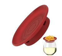 Coperchi per Bicchieri da Vino con Vassoio per Stuzzichini - Coperchio in Silicone per Bicchieri da Vino,Piano Portastuzzichini per Coperchio Bicchiere - Ideale per Bar Ristoranti Riunioni Familiari E