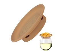 Coperchi per Bicchieri da Vino con Vassoio per Stuzzichini | Tagliere in Silicone per Salumi - Piano Portastuzzichini per Coperchio Bicchiere | Per Hostess Intrattenitori Domestici Ristoranti Famiglie