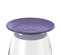 Coperchi per Bicchieri da Vino con Vassoio per Stuzzichini | Tagliere in Silicone per Salumi,Piano Portastuzzichini per Coperchio Bicchiere,Per Hostess Intrattenitori Domestici Ristoranti Famiglie