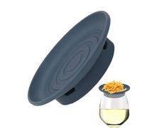 Coperchi per Bicchieri da Vino con Vassoio per Stuzzichini | Tagliere in Silicone per Salumi - Piano Portastuzzichini per Coperchio Bicchiere - Ideale per Bar Ristoranti Riunioni Familiari Eventi e Os