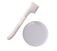 Coperchi per cibo per gatti, in silicone, con cucchiaio, mantengono freschi gli avanzi di prodotti in scatola, coperchio e cucchiai per cani, lavabili in lavastoviglie per alimenti in scatola