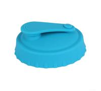 Coperchi per lattine di birra e cola, design in morbido silicone per una tenuta a prova di perdite e una facile applicazione (blu)