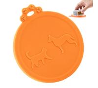 Coperchi Per Lattine Di Cibo Per Animali - Copertura Ermetica Per Lattine | Coperchio In Silicone Per Snack Da | Per Cibo Umido E Secco, Bevande, Zuppa, Formaggio, Frigorifero, Cucina, Soggiorno, Disp