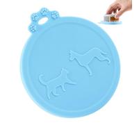 Coperchi Per Lattine Di Cibo Per Animali | Copertura Per Lattine Resistente Al Calore,Coperchio In Silicone Per Snack Da - Per Cibo Umido E Secco, Bevande, Verdura, Formaggio, Frigo, Cucina, Soggiorno