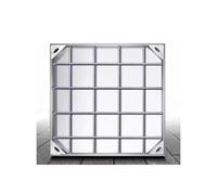 Coperchi per pozzetti, Eccellente resistenza strutturale in acciaio inossidabile(50 * 50 * 8cm/19.6 * 19.6 * 3.14in)
