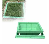 Coperchi per pozzetti Invisibili per impieghi gravosi - Coperchio di Accesso in Resina con e per Giardino, Paesaggio e vialetto (Quadrato 60 cm) - Ideale per sistemi settici