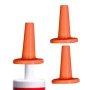 Coperchi per Tubi di Mastice,3 pezzi di manicotti per beccucci di utensili di finitura - Coperture Protettive per Ugelli | per garage, cantina, edilizia, casa, officina, principianti ed esperti