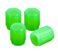 Coperchi per valvole per pneumatici per auto - 4 tappi per valvole pneumatici che brillano al buio | coperchio della valvola della ruota, tappo aria pneumatico auto per moto, SUV, camion