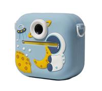 Coperchi Silicone Per La Fotocamera Stampata Per Bambini Bambini Copertine 1080p Registrazione Da 48 Lens 8x Zoom 5Interactive Game Music Camera Stampare Immediatamente I Più Piccoli