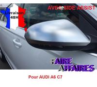 Coperchi Specchio Grigio Opaco AUDI A6 C7 2.0 TFSI TDI BI S6 RS6 Ibrido #1