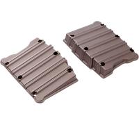 Coperchi Superiori Del Rocker Box Arlen Ness 10-Gauge Titanio #18-257