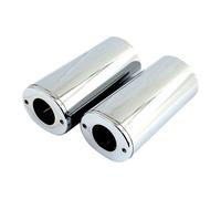 Coperchi sUPeriori forcella soffietti +4" cromo 49-84 fl softail 86-17 80-13 flt