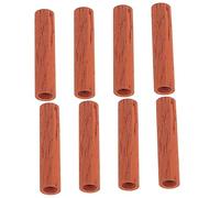Coperchi Tubo Tirante Chitarra in Legno 8 Pezzi Viti