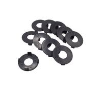 Coperchi Universali Per Mozzo 60,0 - 57,0 Mm U1 - Nero - 10 Pezzi