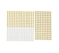 Coperchi Viti Ornamentali 20mm per Vetri e Coperchi Viti Ornamentali(20mm gold)