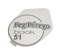 Coperchietto Laterale Destra Peg Perego per Telaio Book 51 Grigio