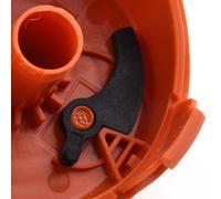 Coperchino del tappo del tamponello per il rifinitore Black & Decker GL5530 Materiale ABS resistente Bobina rapida ed efficiente per la sostituzione