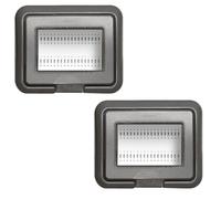 Coperchio 3 Posti Bticino Idrobox IP55 2 Pezzi Living International 24603L