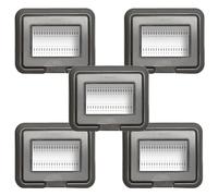 Coperchio 3 Posti Bticino Idrobox IP55 5 Pezzi Living International 24603L