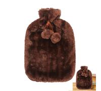 Coperchio a borsa 'acqua calda | Copri bottiglia 'acqua calda in morbida pelliccia sintetica da 2 litri,Borraccia Softcover Per Caldo Freddo 6-8 Ore Per Tenere Al Caldo Aiuta Ad Alleviare I Dolori Mus