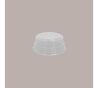 Coperchio a Cupola Trasparente per Coppette Carta Gelato 80/100/120cc 60 Pezzi