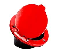 Coperchio a gas Kuuleyn Porta di riempimento del carburante, copertura del tappo del serbatoio della porta, copertura del serbatoio del carburante in lega di alluminio atto per JK