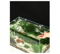 Coperchio Acquario Acrilico Trasparente Personalizzabile | Acrilico trasparente; spessore 1mm; personalizzabile; protezione anti-salto; per acquari e terrari(100x50cm)