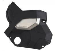 Protezione copricarter frizione per Kawasaki 650 Z650 2017+, Ninja 2017+ nero (l