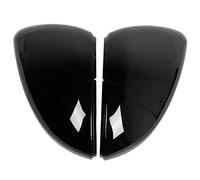 COPERCHIO ALLOGGIAMENTO SPECCHIO RETROVISORE LATERALE NERO LUCIDO LEGGERO E DUREVOLE STILE ELEGANTE PER MK7 2014+